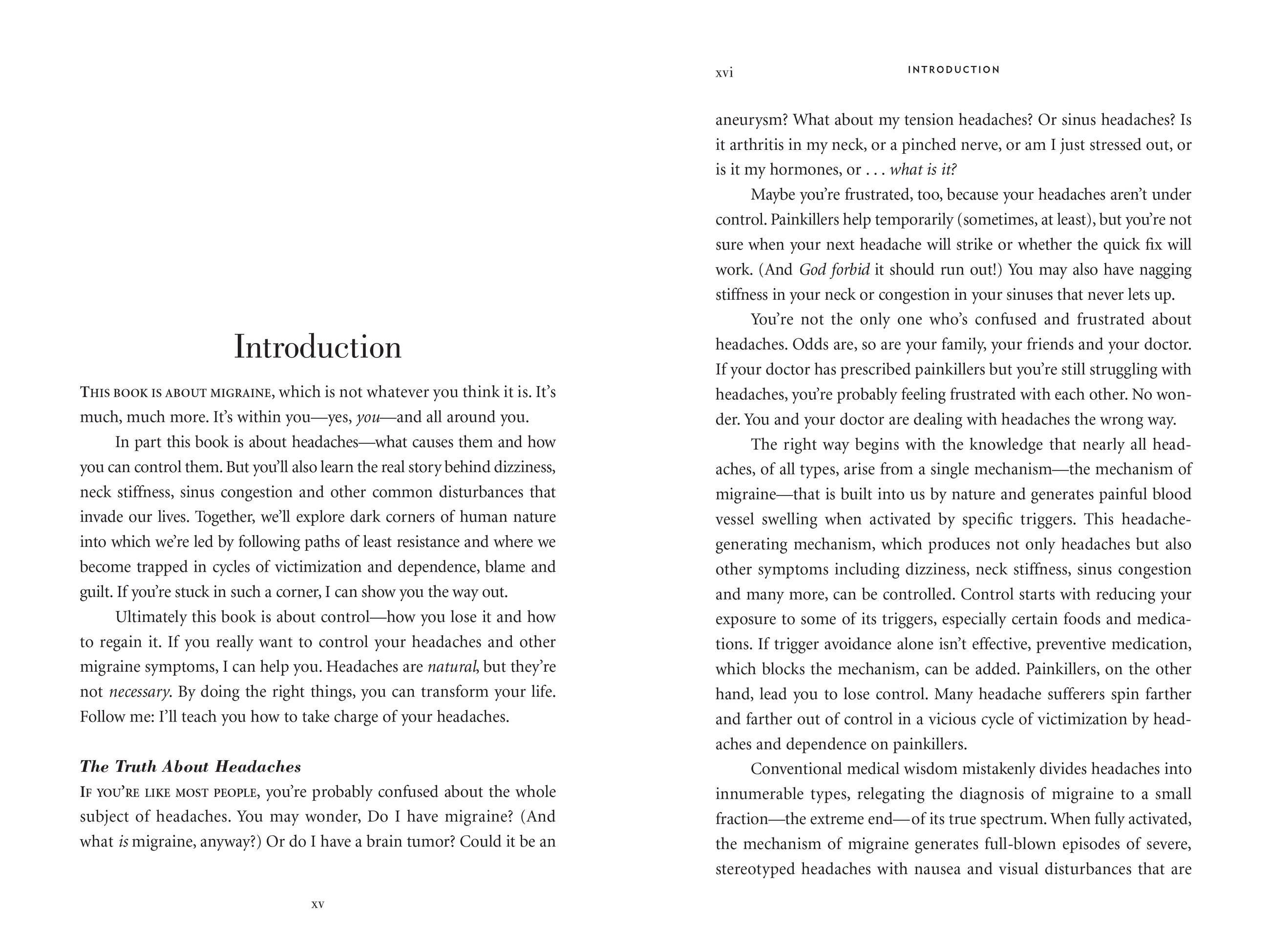 Beispielinhalt (Bild) Heal Your Headache