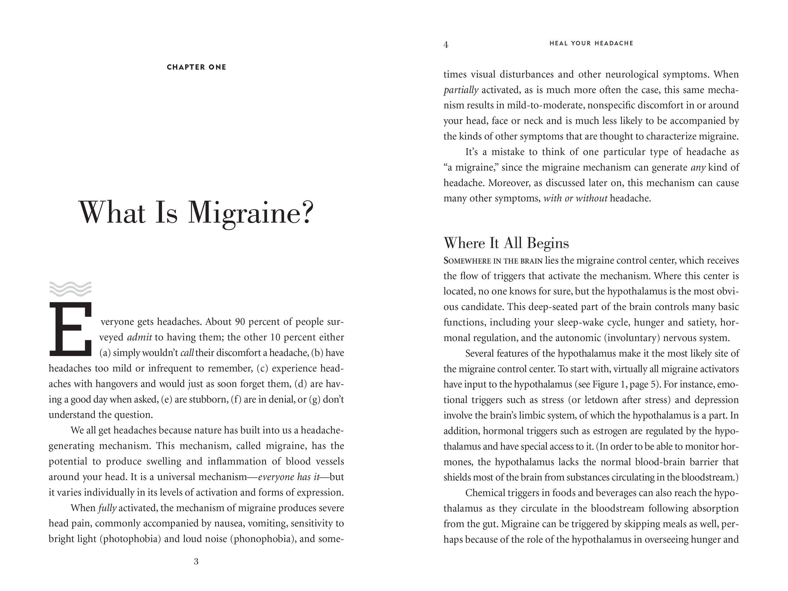 Beispielinhalt (Bild) Heal Your Headache