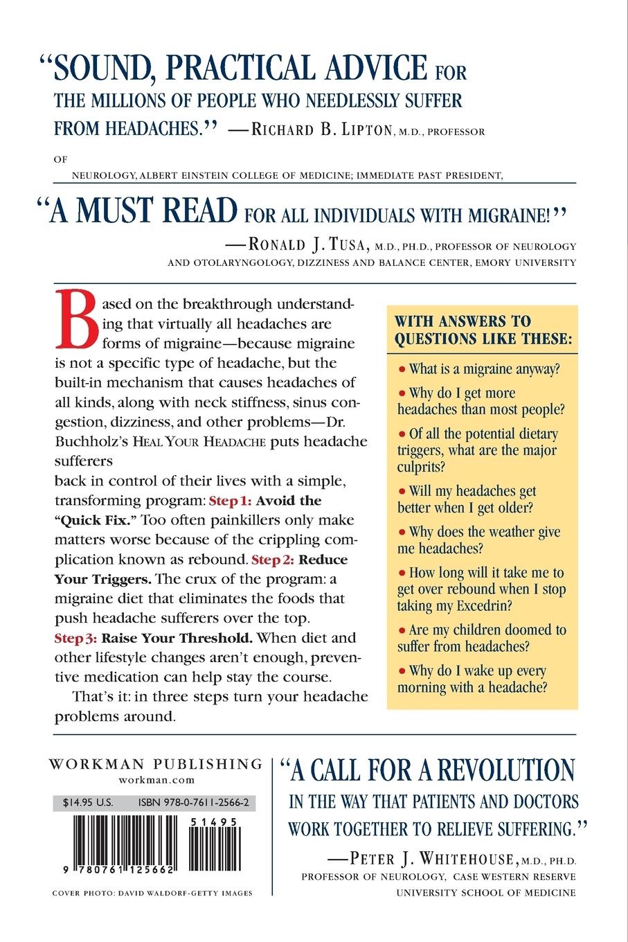 Rückseitencover Heal Your Headache