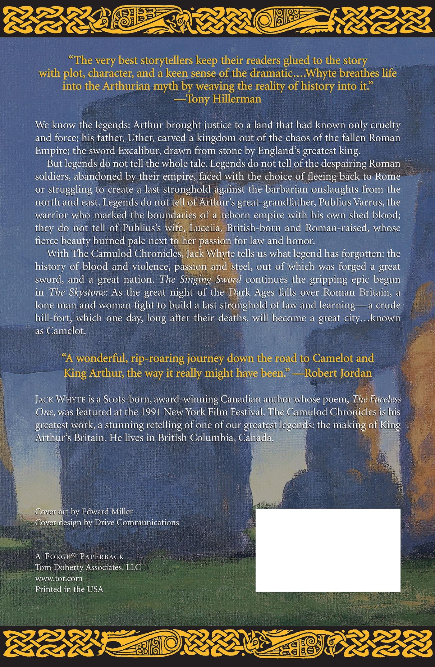 Rückseitencover The Singing Sword