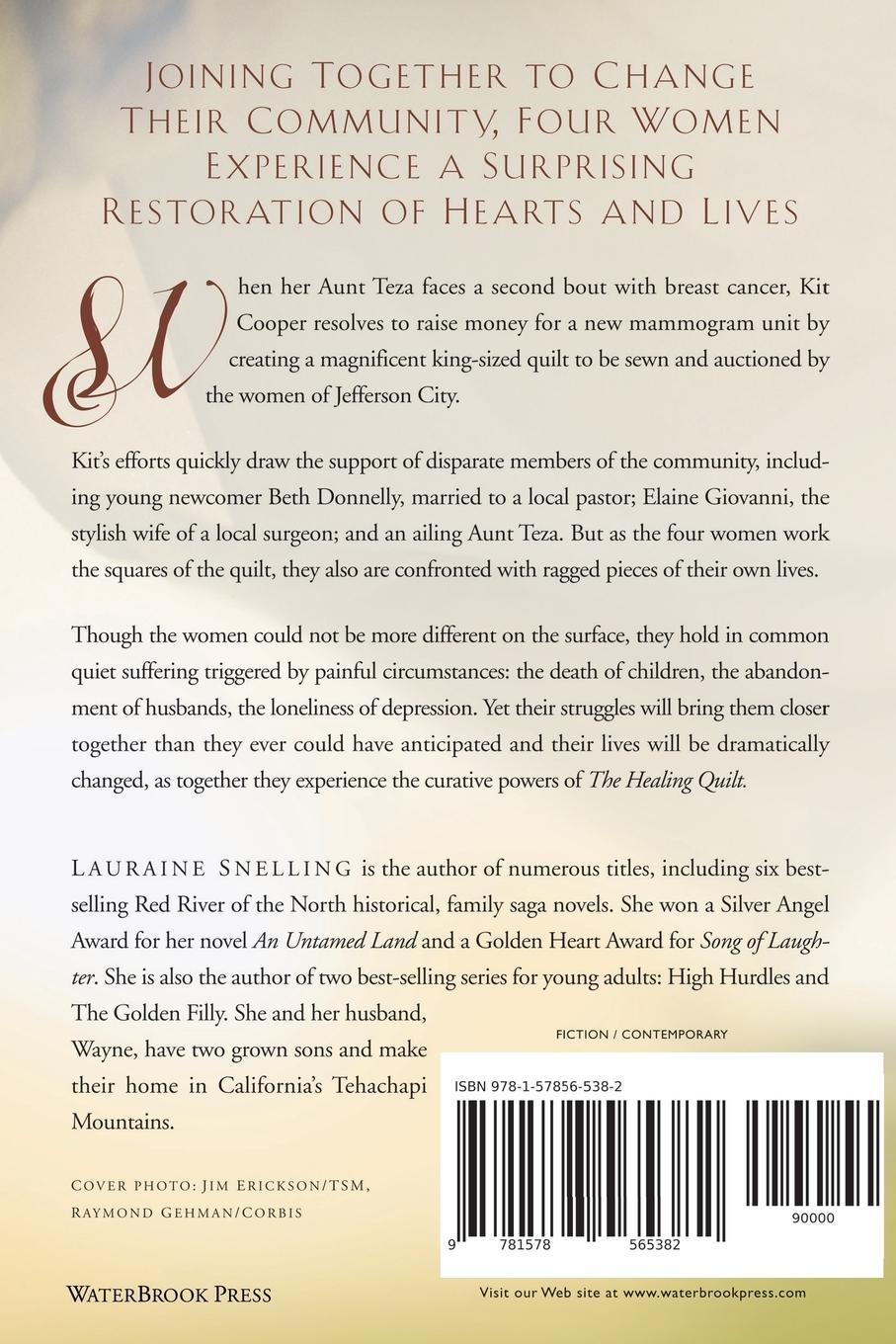 Rückseitencover The Healing Quilt