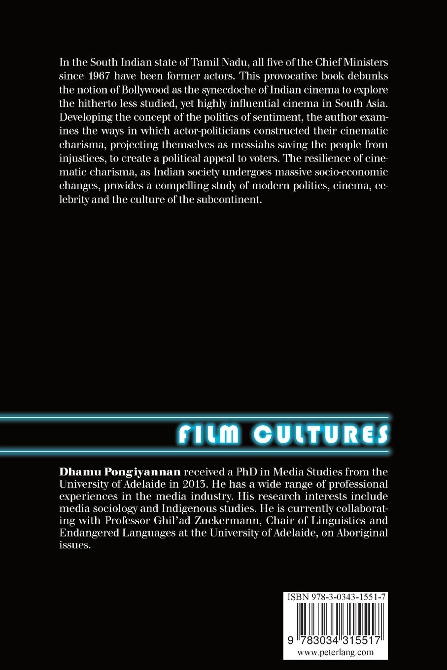 Rückseitencover Film and Politics in India