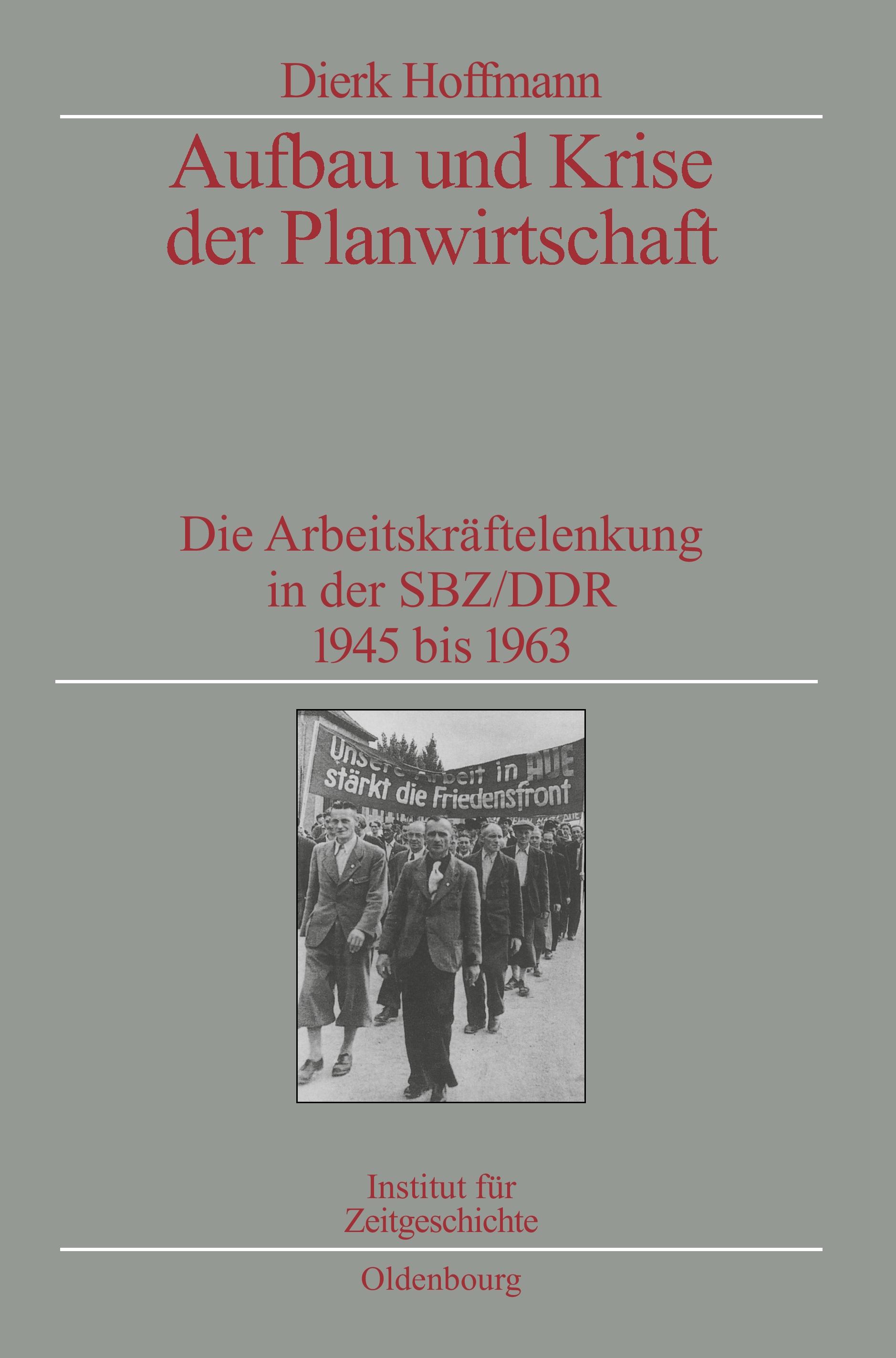 Vorderes Coverbild Aufbau und Krise der Planwirtschaft