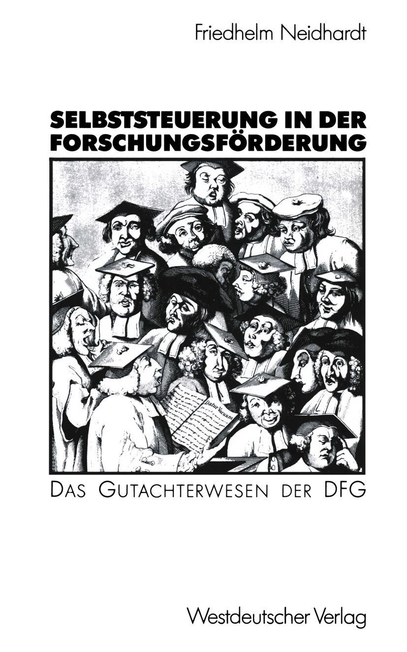 Vorderes Coverbild Selbststeuerung in der Forschungsförderung