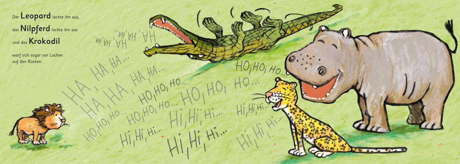 Beispielinhalt (Bild) Der große kleine Löwe