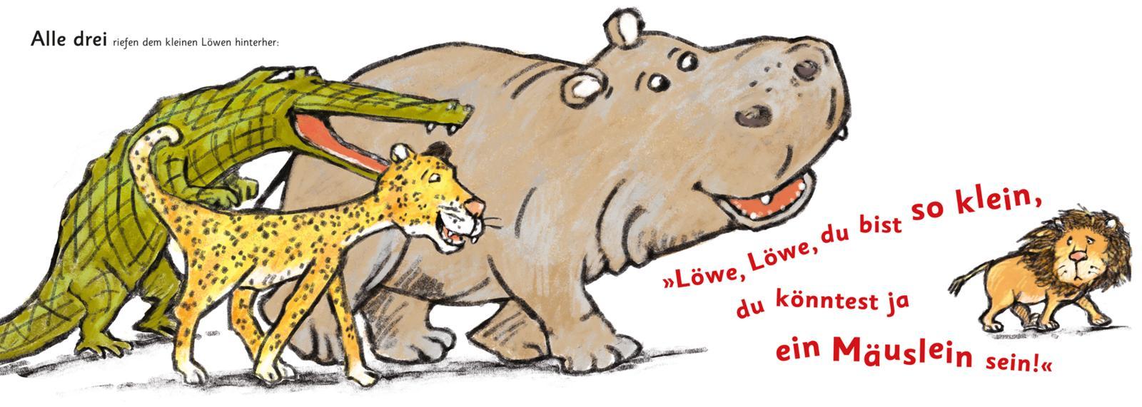 Beispielinhalt (Bild) Der große kleine Löwe