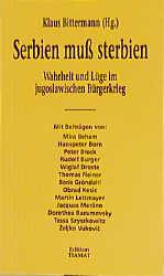 Vorderes Coverbild Serbien muß sterbien