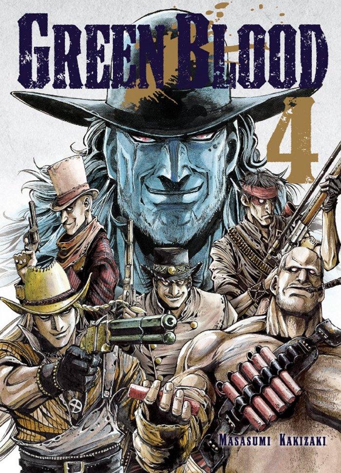 Vorderes Coverbild Green blood 4