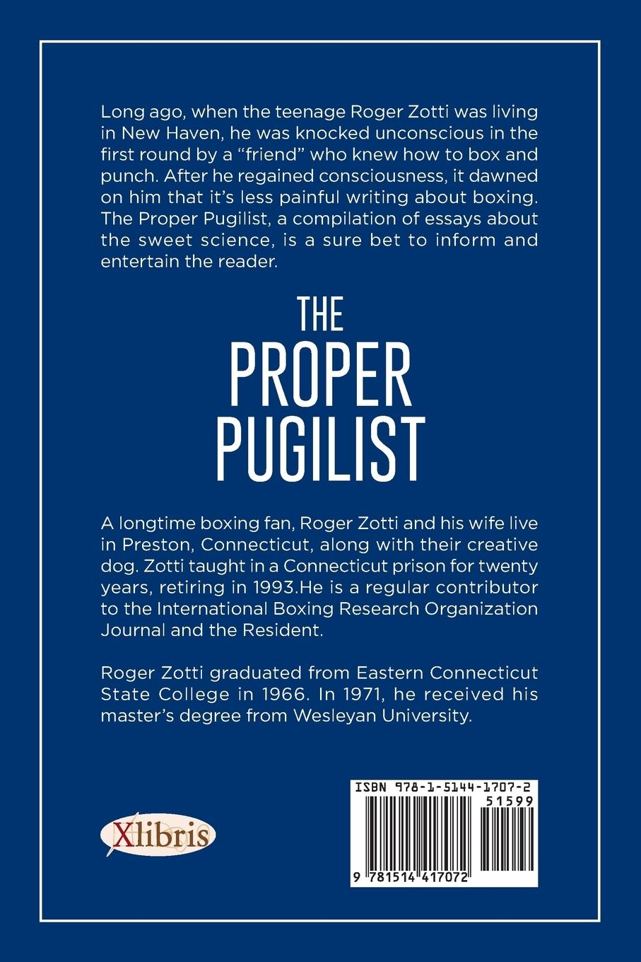Rückseitencover The Proper Pugilist