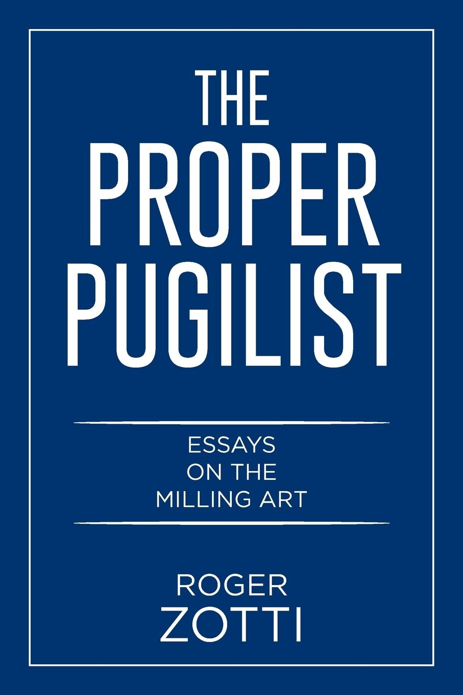 Vorderes Coverbild The Proper Pugilist