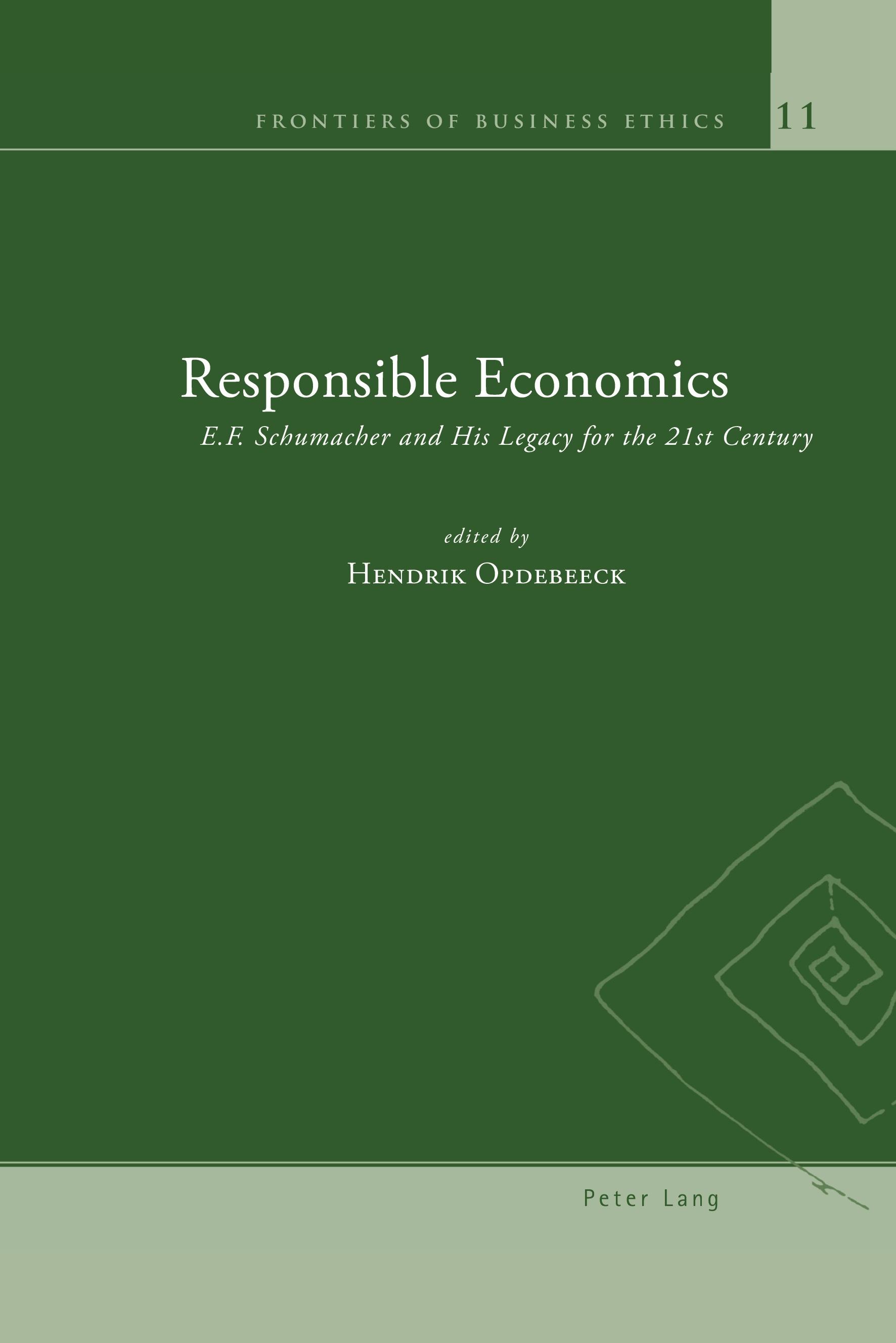 Vorderes Coverbild Responsible Economics