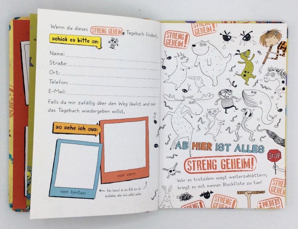 Beispielinhalt (Bild) Dein Lotta-Leben. Streng geheimes Tagebuch