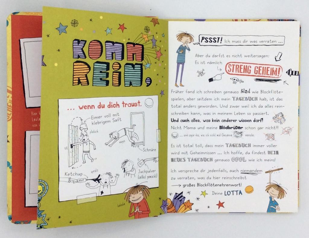 Beispielinhalt (Bild) Dein Lotta-Leben. Streng geheimes Tagebuch