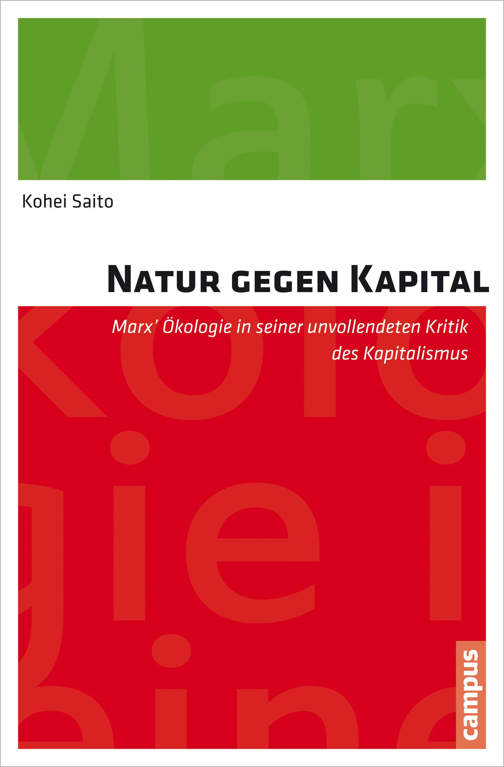 Vorderes Coverbild Natur gegen Kapital