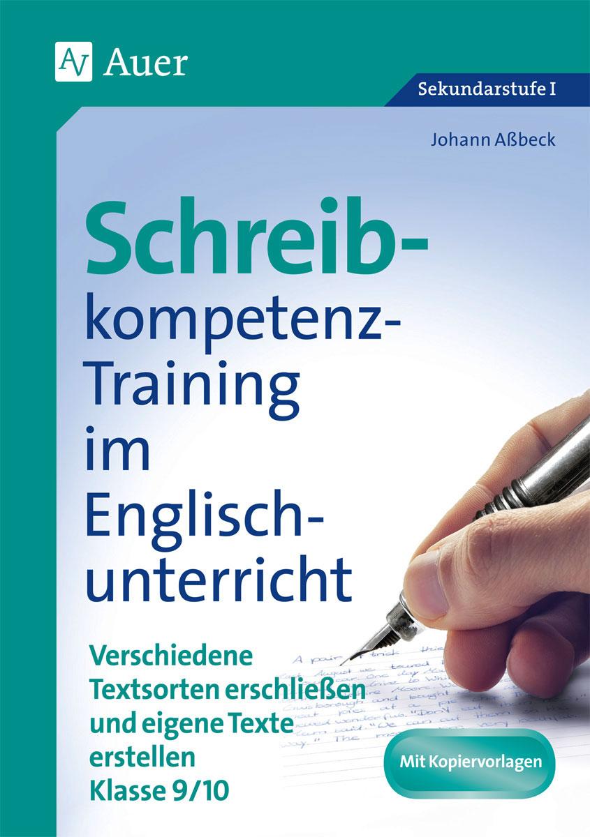 Vorderes Coverbild Schreibkompetenz-Training in Englisch 9/10
