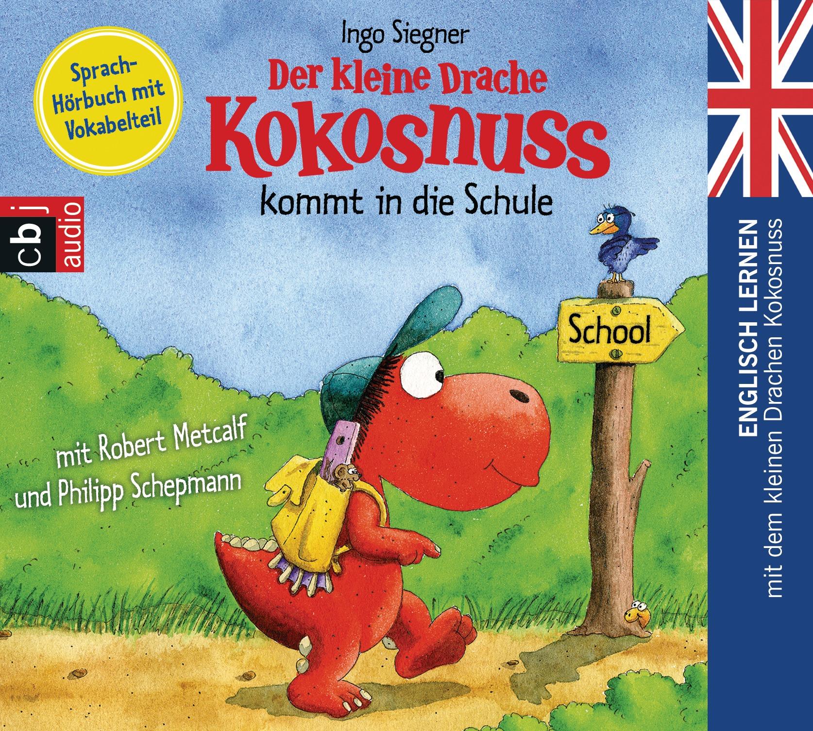 Vorderes Coverbild Der kleine Drache Kokosnuss 01 kommt in die Schule