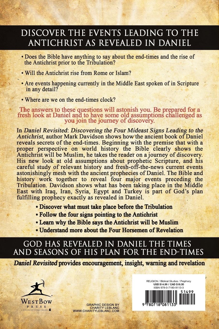 Rückseitencover The Daniel Revisited