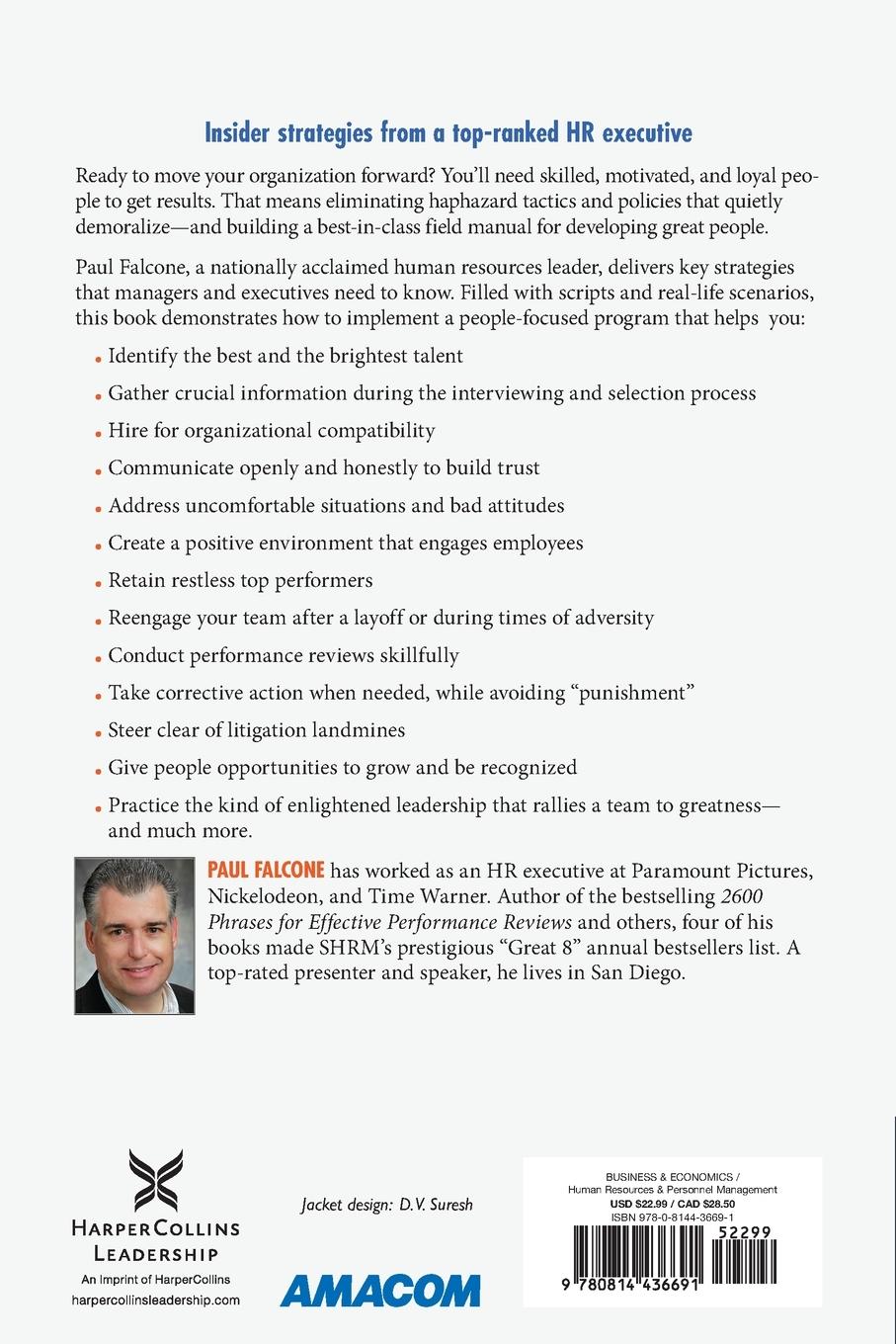 Rückseitencover The 75 Ways for Managers to Hire, Develop, and Keep Great Employees