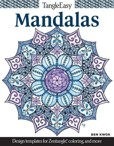 Vorderes Coverbild Tangleeasy Mandalas