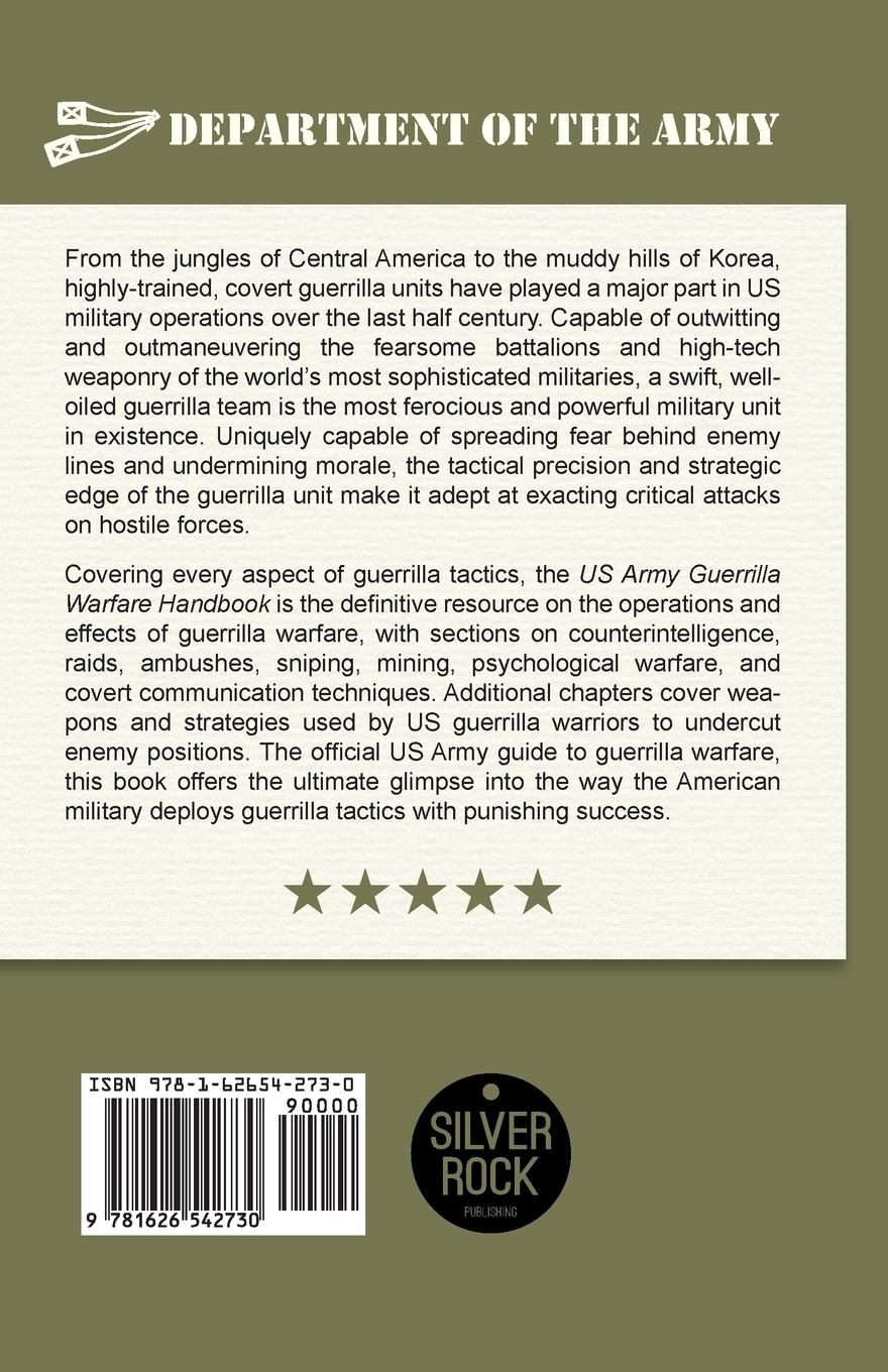 Rückseitencover U.S. Army Guerrilla Warfare Handbook