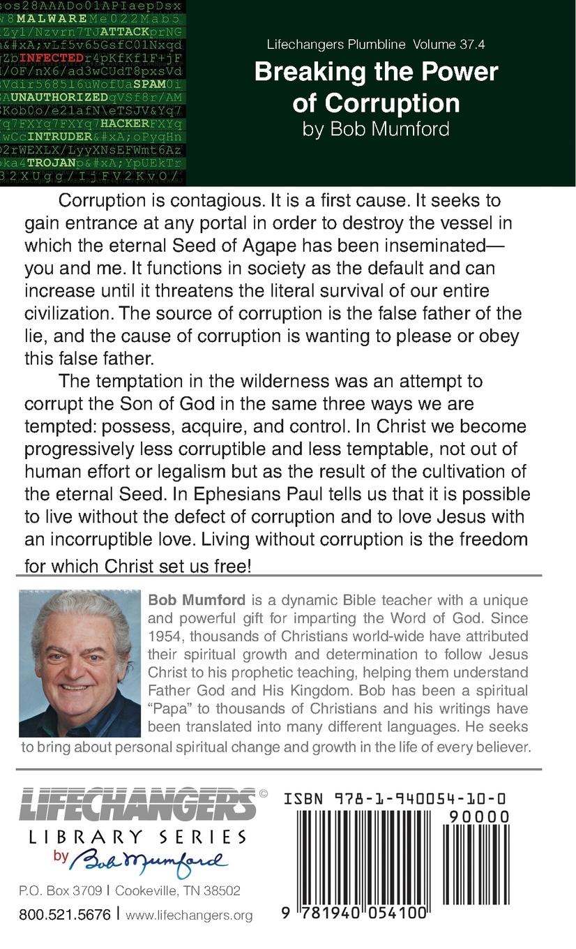 Rückseitencover Breaking the Power of Corruption