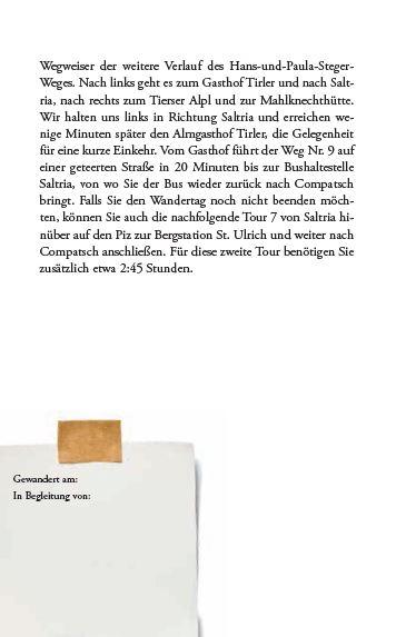 Beispielinhalt (Bild) Gern zum Schlern