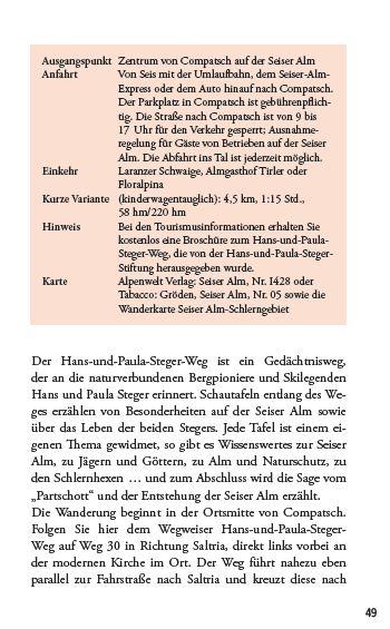 Beispielinhalt (Bild) Gern zum Schlern