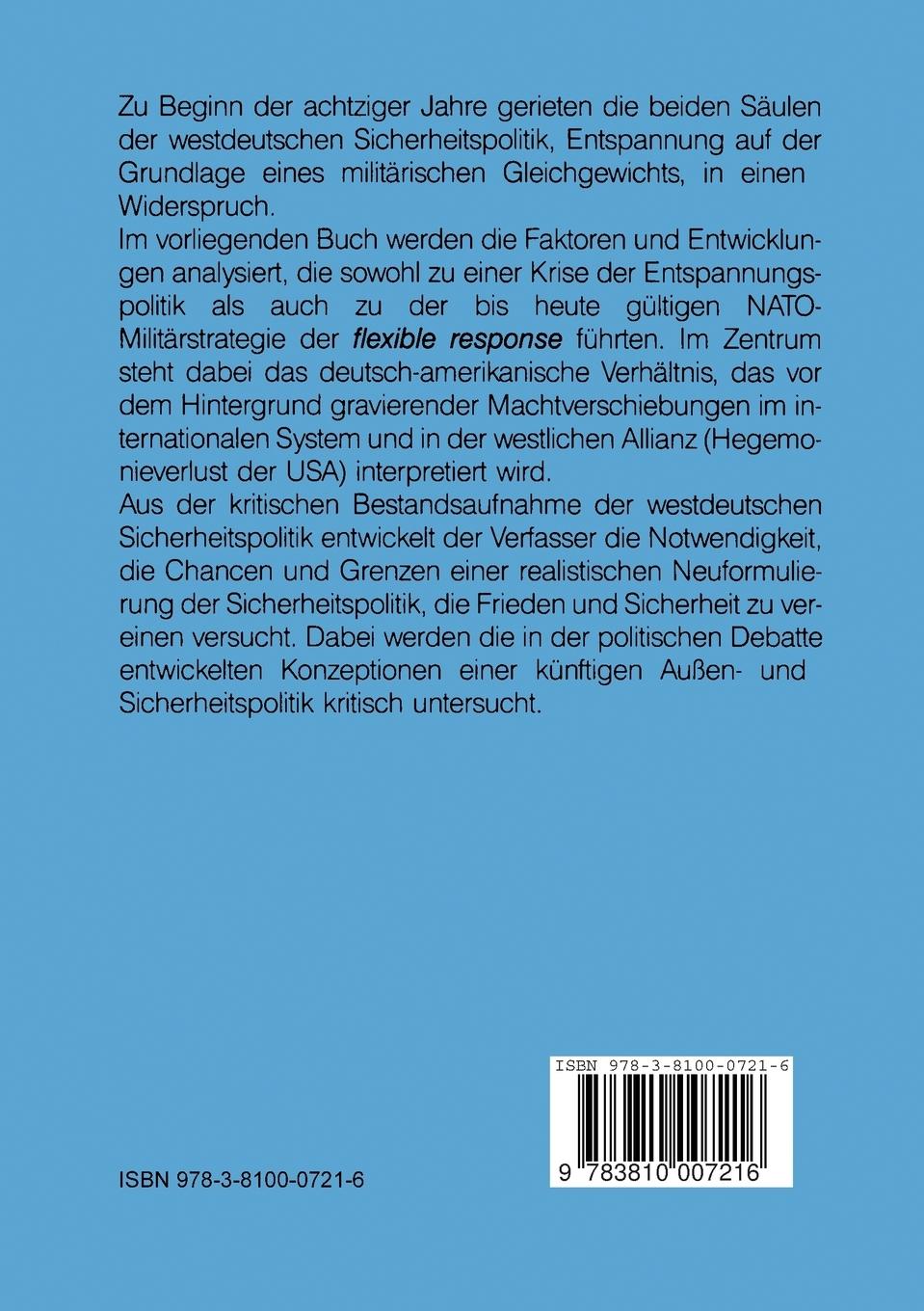 Rückseitencover Frieden oder Sicherheit