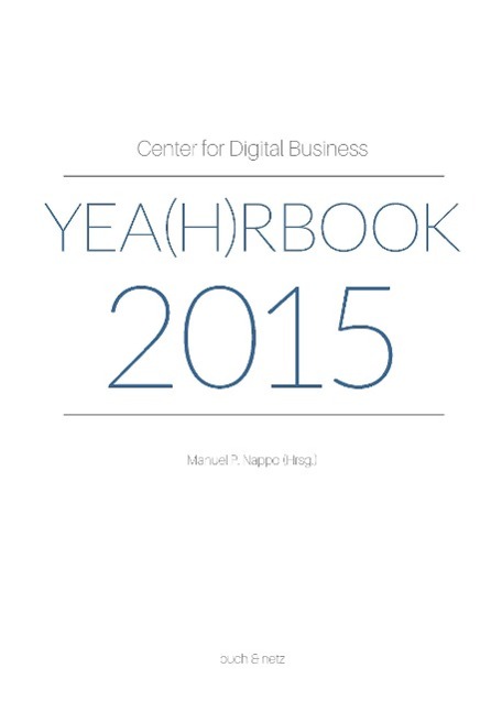Vorderes Coverbild Center for Digital Business Yea(h)rbook 2015