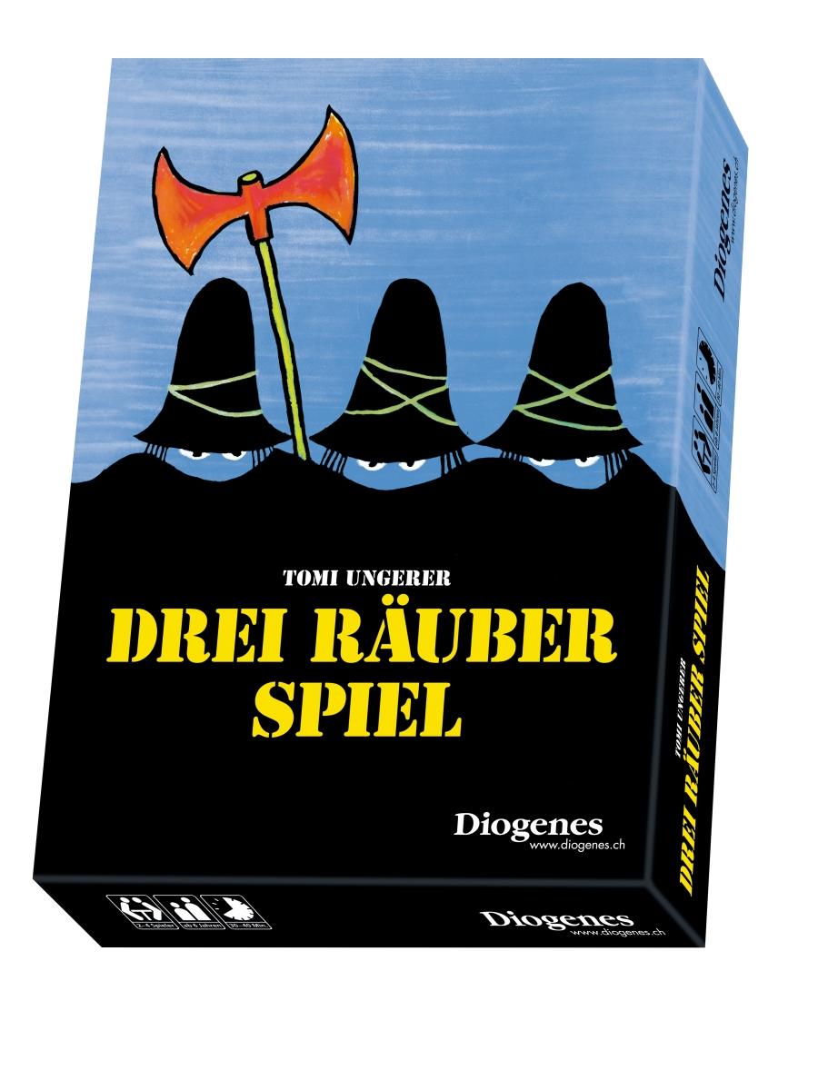 Vorderes Coverbild Drei Räuber Spiel