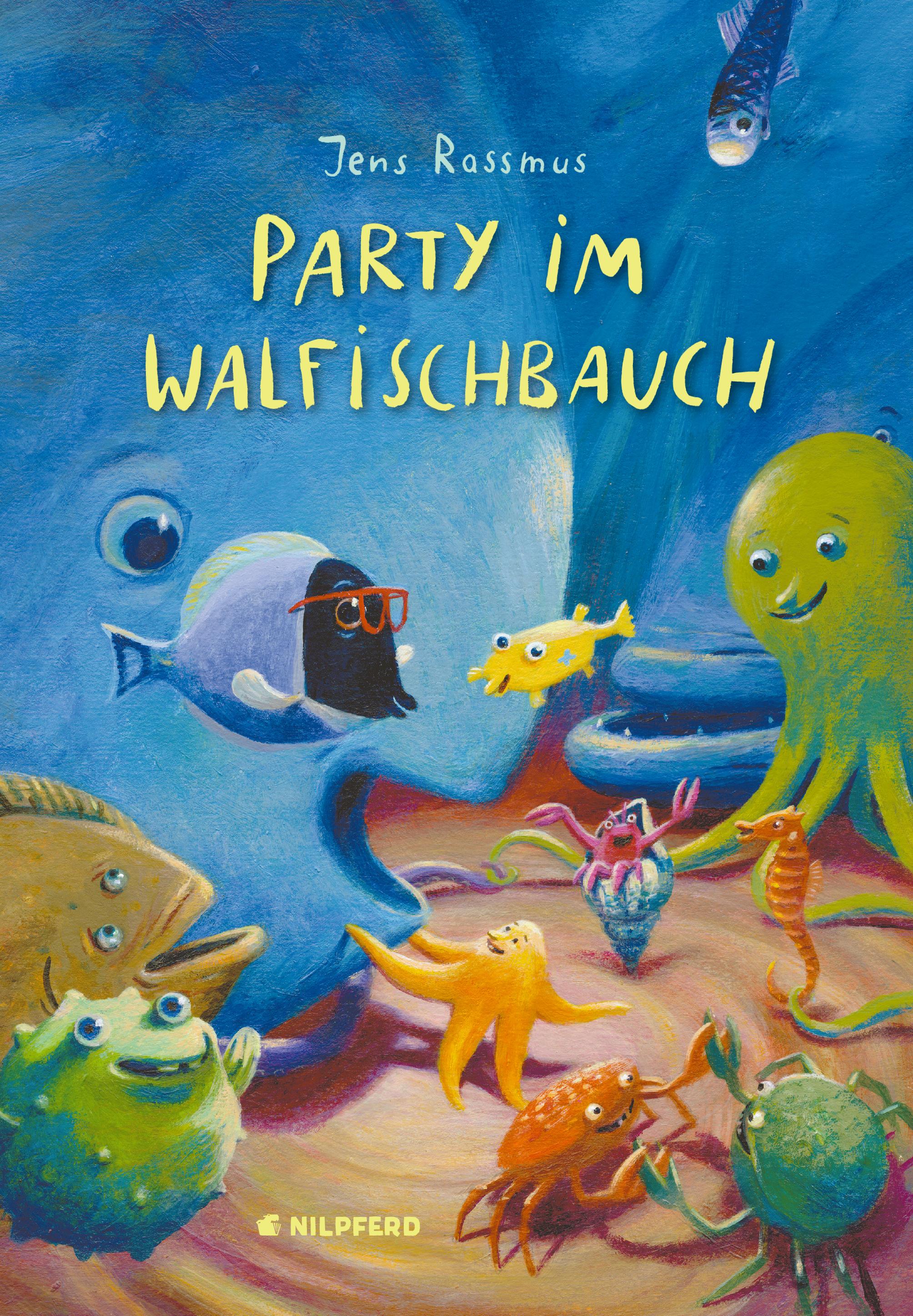 Vorderes Coverbild Party im Walfischbauch