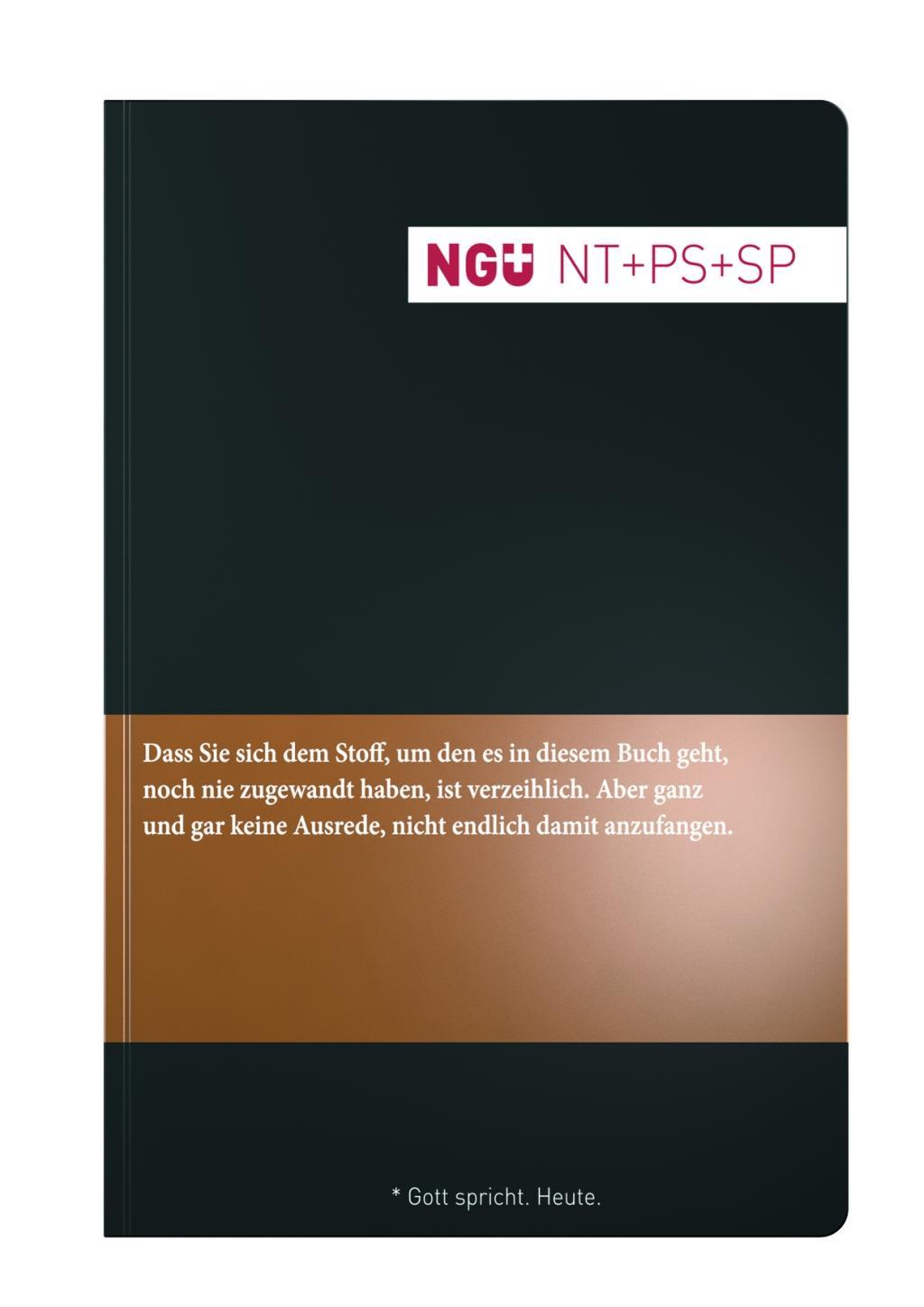 Vorderes Coverbild Neue Genfer Übersetzung (NGÜ) - Neues Testament mit Psalmen und Sprüchen