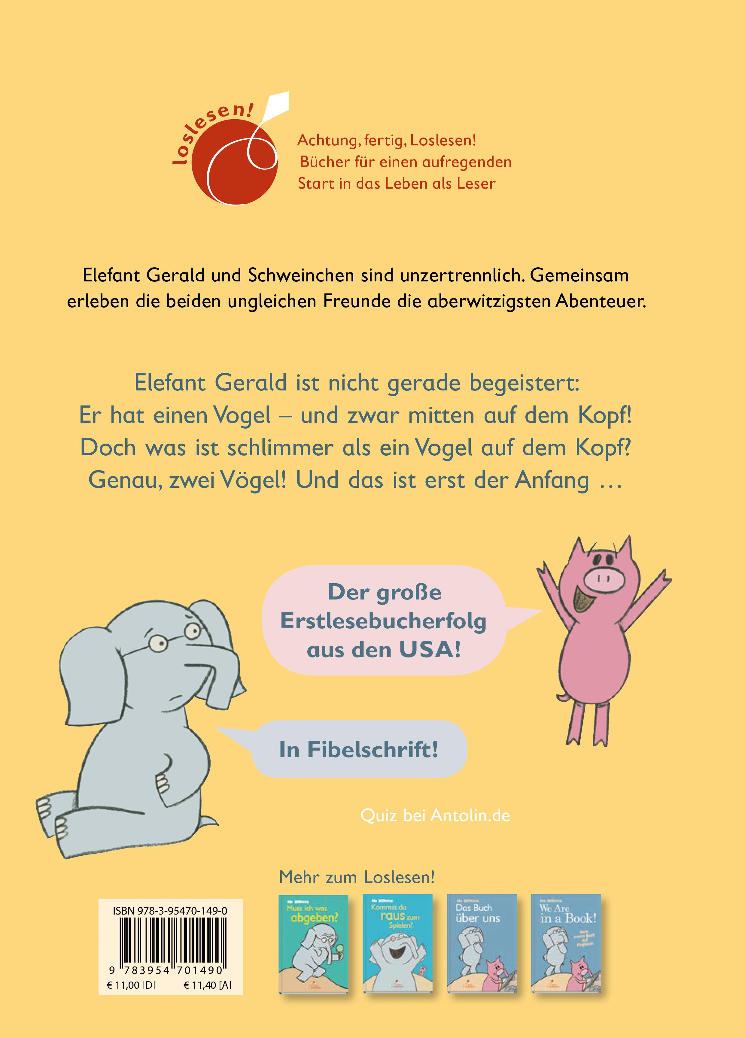 Rückseitencover Du hast einen Vogel auf dem Kopf!