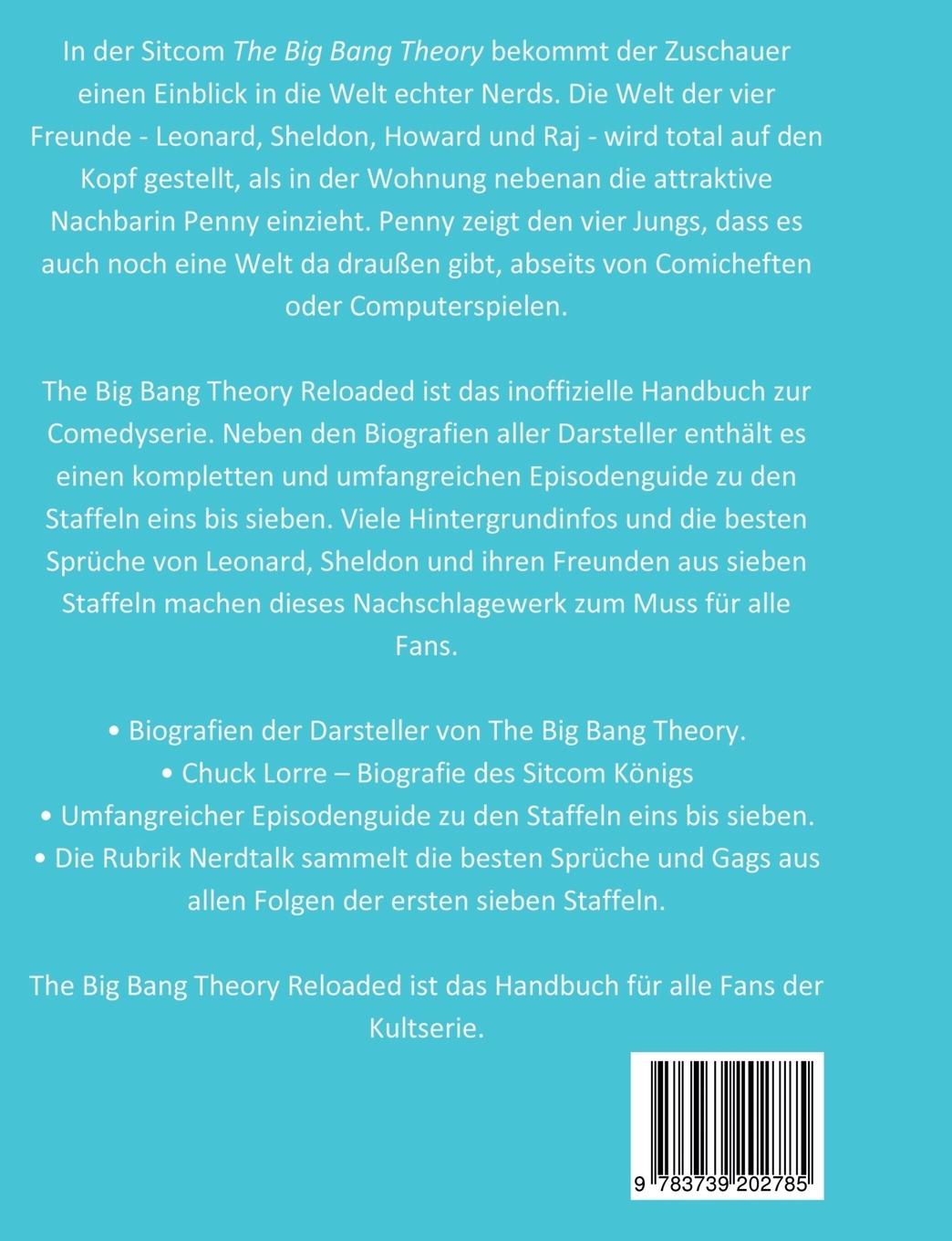 Rückseitencover The Big Bang Theory Reloaded - das inoffizielle Handbuch zur Serie