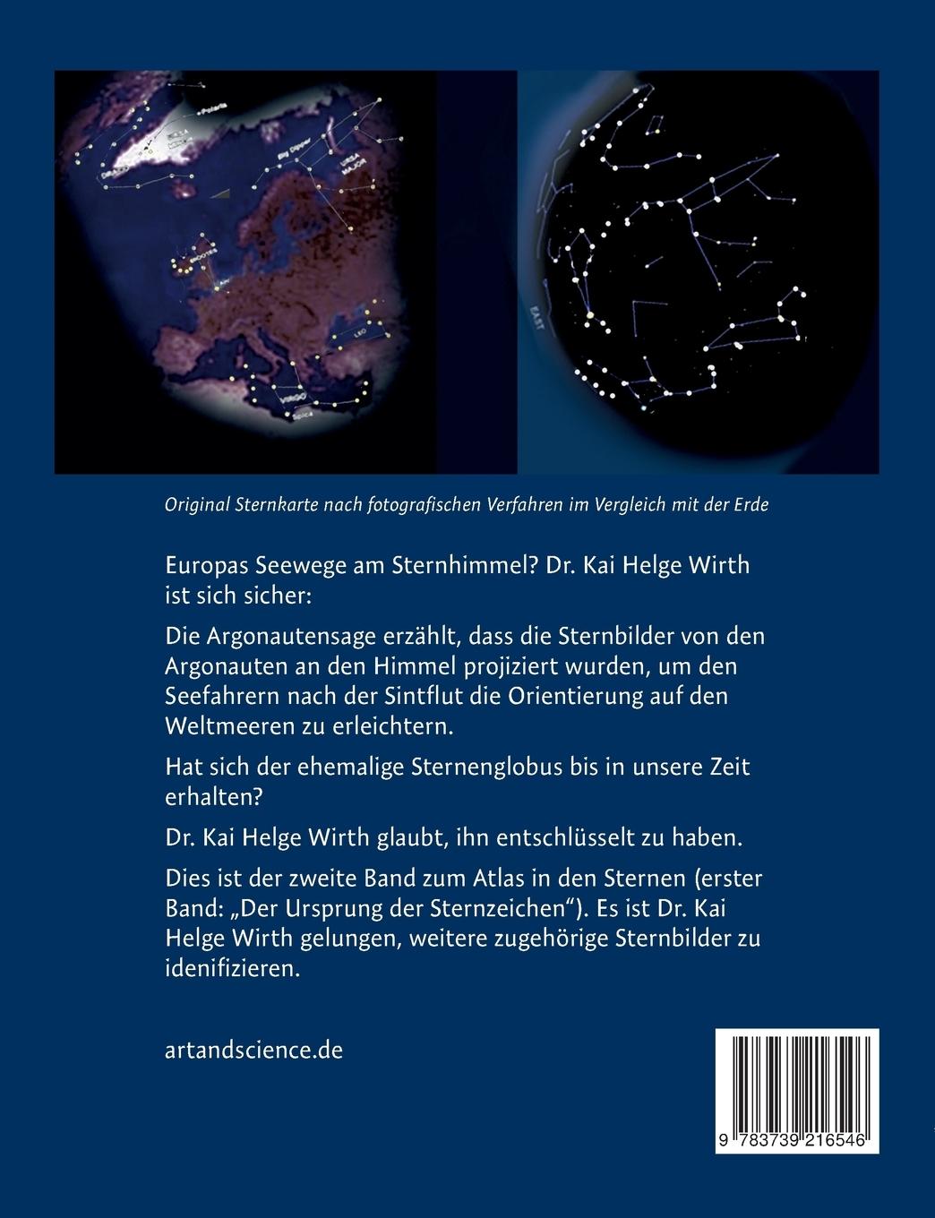 Rückseitencover Sternbilder, Seewege am Himmel
