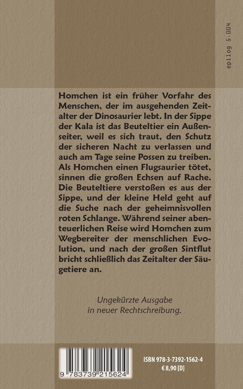 Rückseitencover Homchen