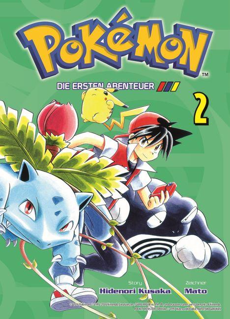 Vorderes Coverbild Pokémon: Die ersten Abenteuer 02