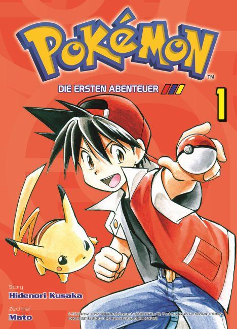 Vorderes Coverbild Pokémon: Die ersten Abenteuer 01