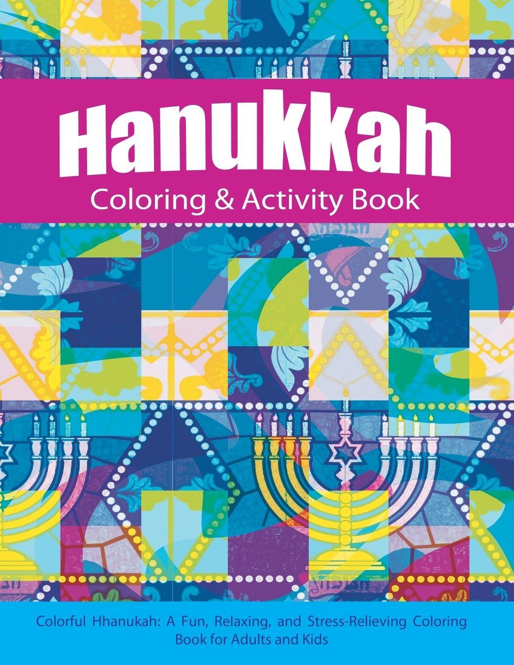 Vorderes Coverbild Hanukkah Coloring & Activity Book