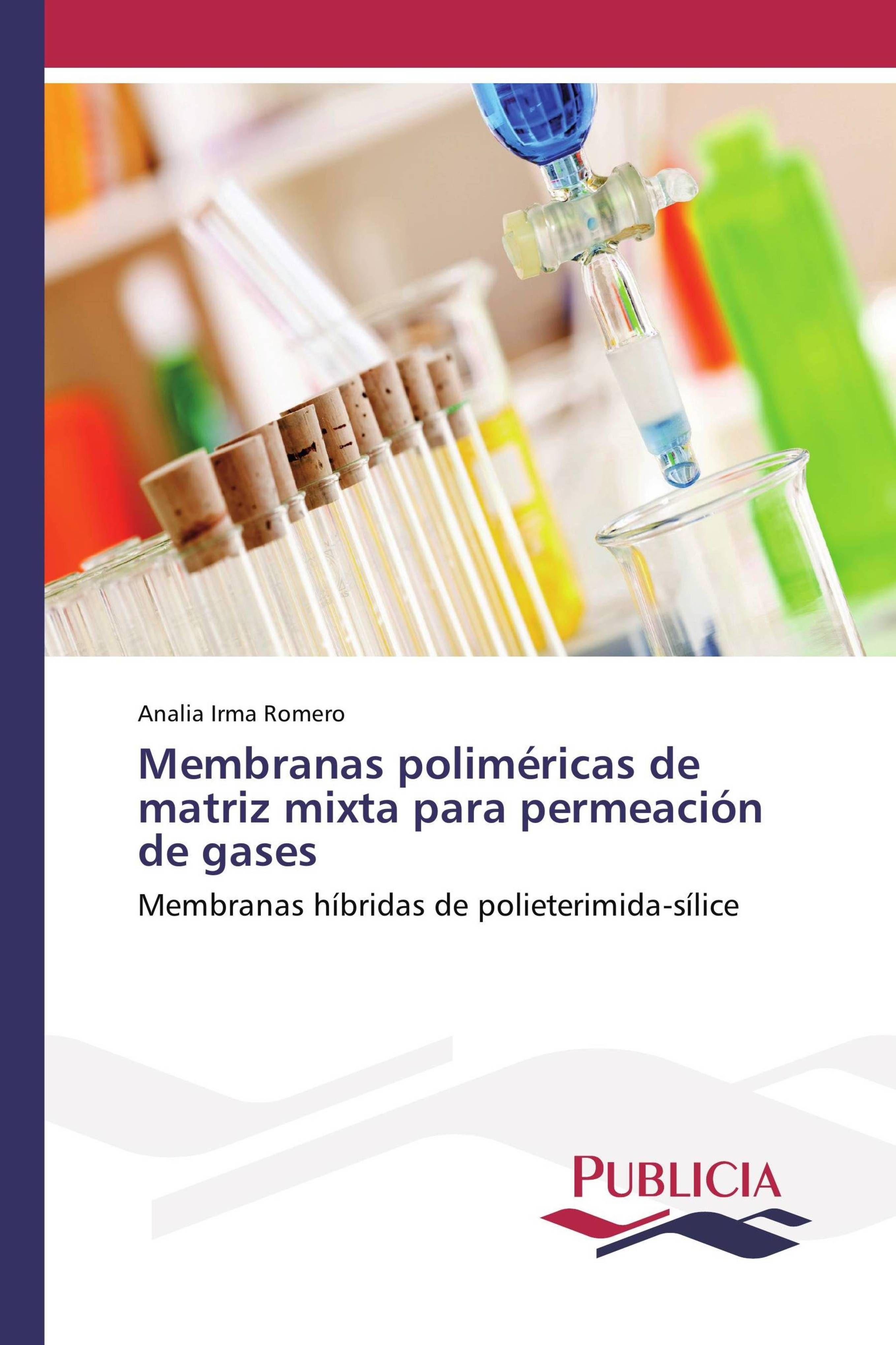 Vorderes Coverbild Membranas poliméricas de matriz mixta para permeación de gases