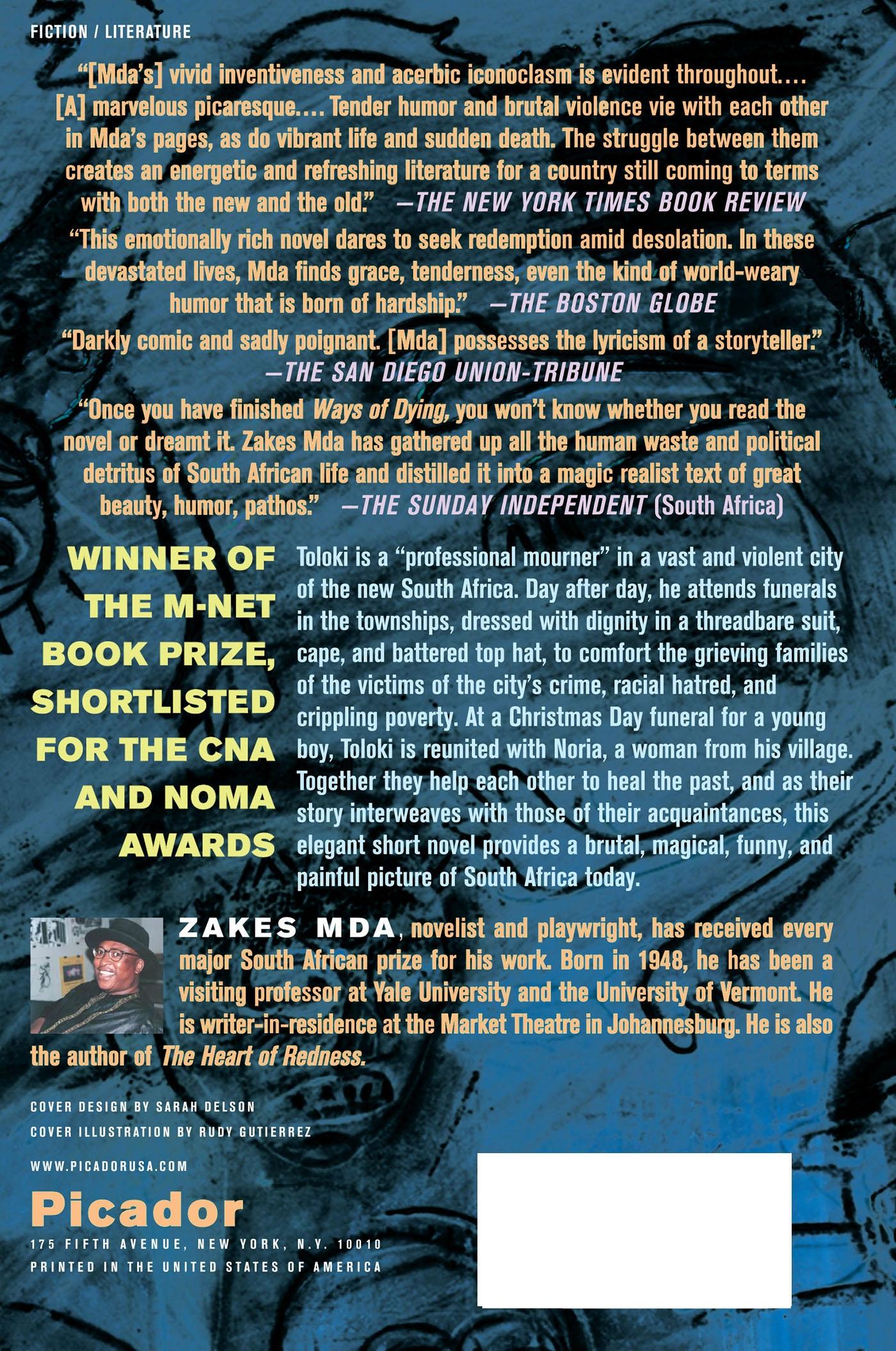 Rückseitencover Ways of Dying