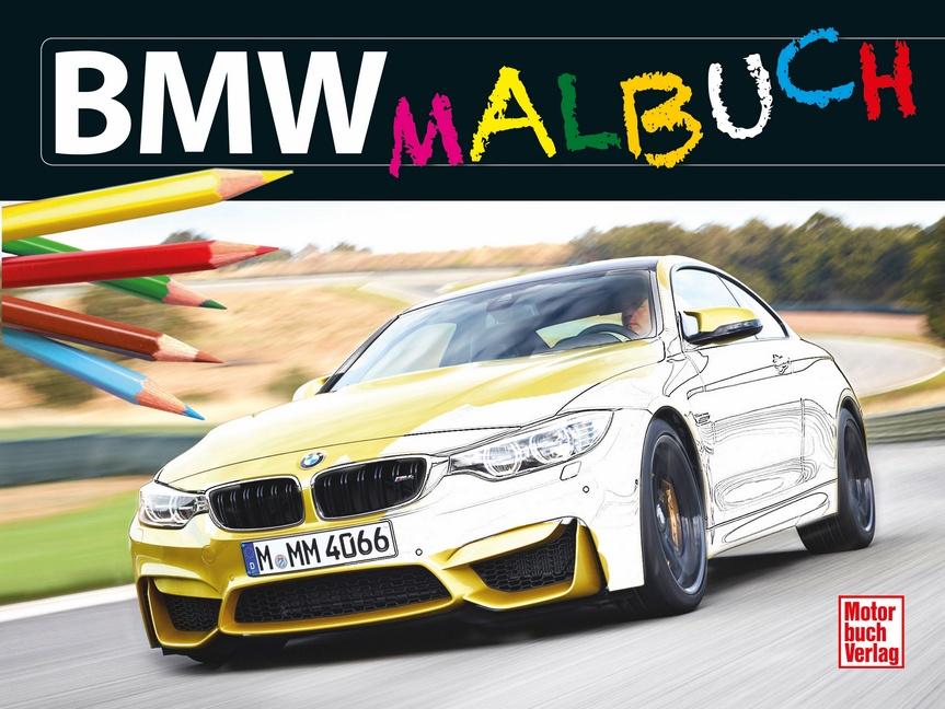 Vorderes Coverbild BMW-Malbuch