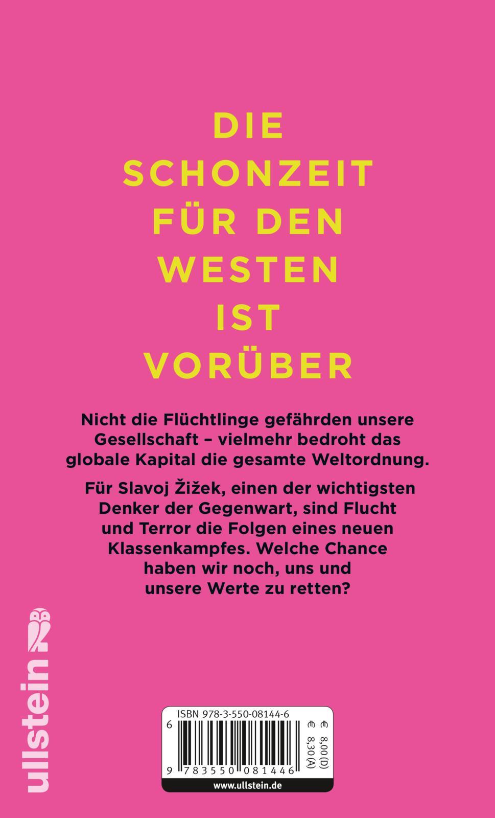 Rückseitencover Der neue Klassenkampf