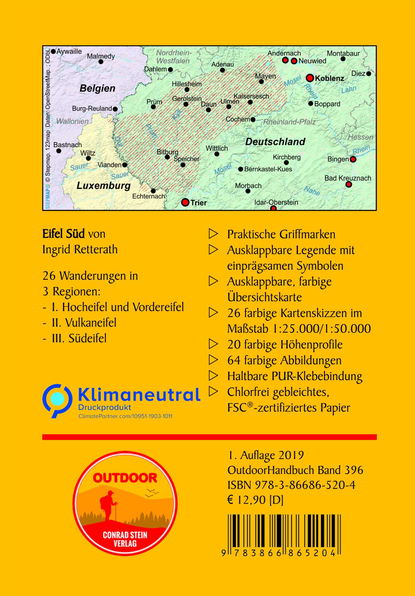Rückseitencover Eifel Süd