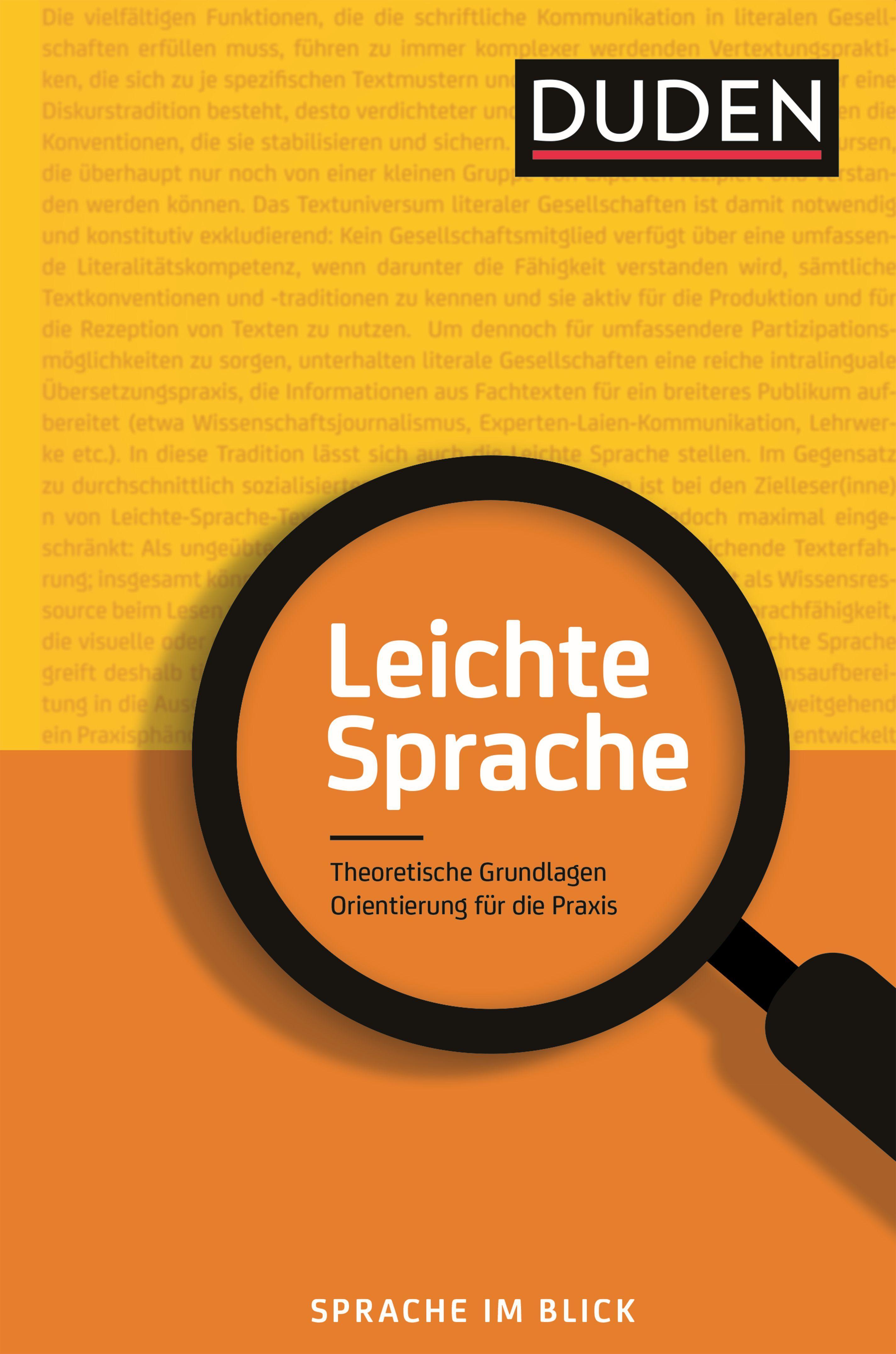 Vorderes Coverbild Leichte Sprache