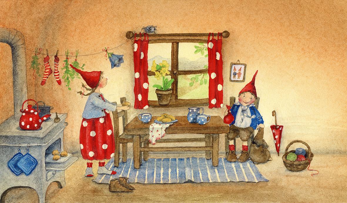 Beispielinhalt (Bild) Pippa und Pelle auf Reisen