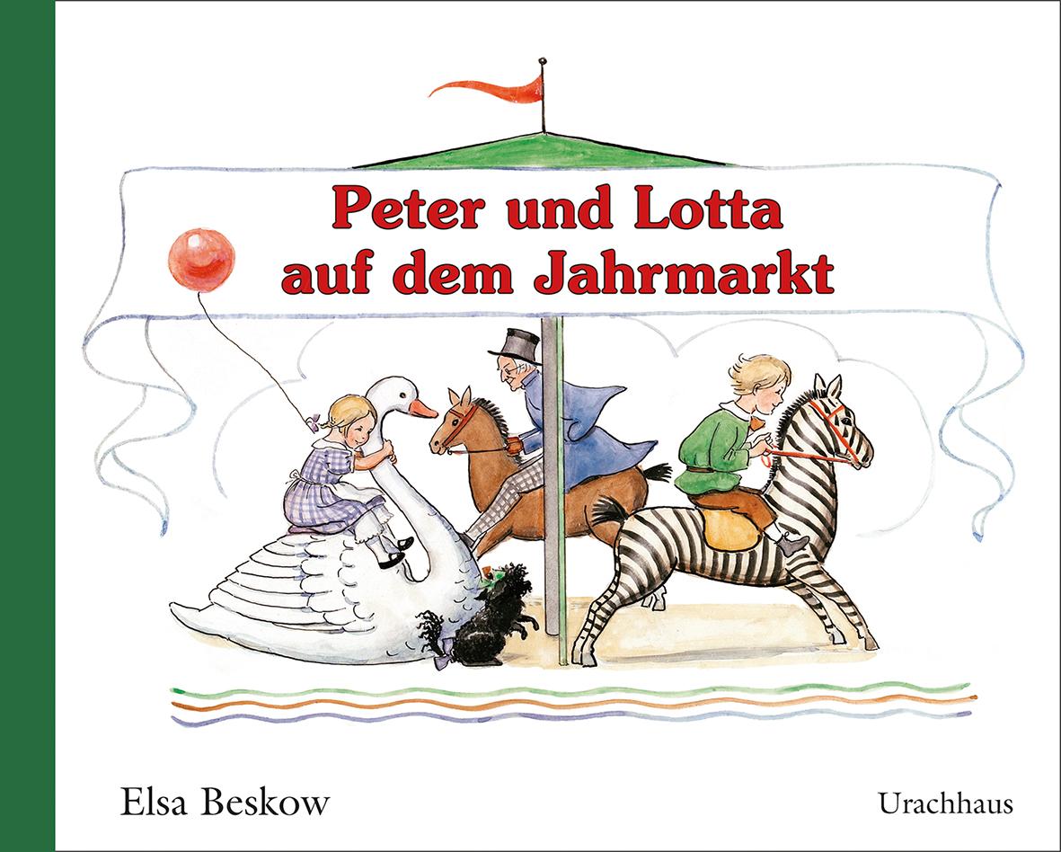 Vorderes Coverbild Peter und Lotta auf dem Jahrmarkt