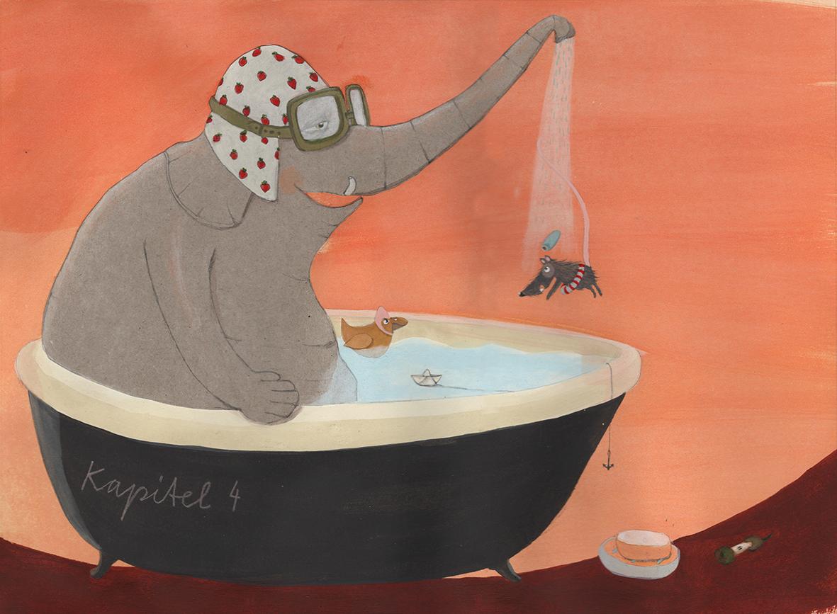 Beispielinhalt (Bild) Bommelböhmer und Schnauze