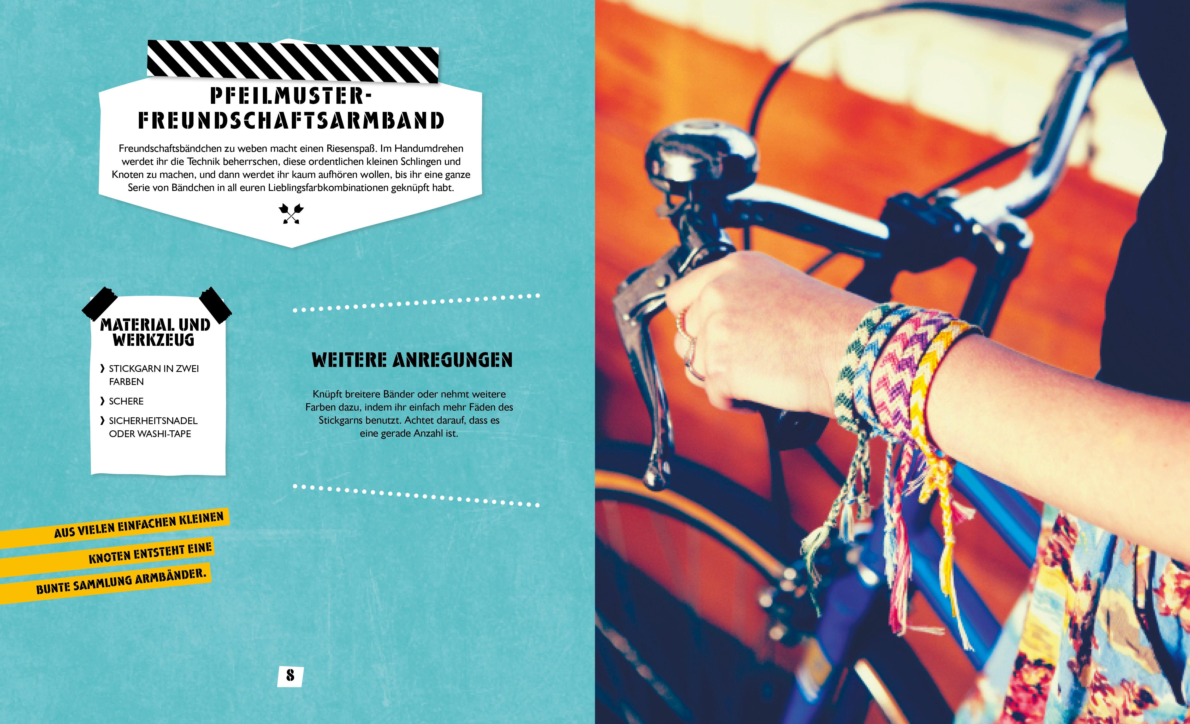 Beispielinhalt (Bild) Friends forever - Armbänder knüpfen, knoten, flechten