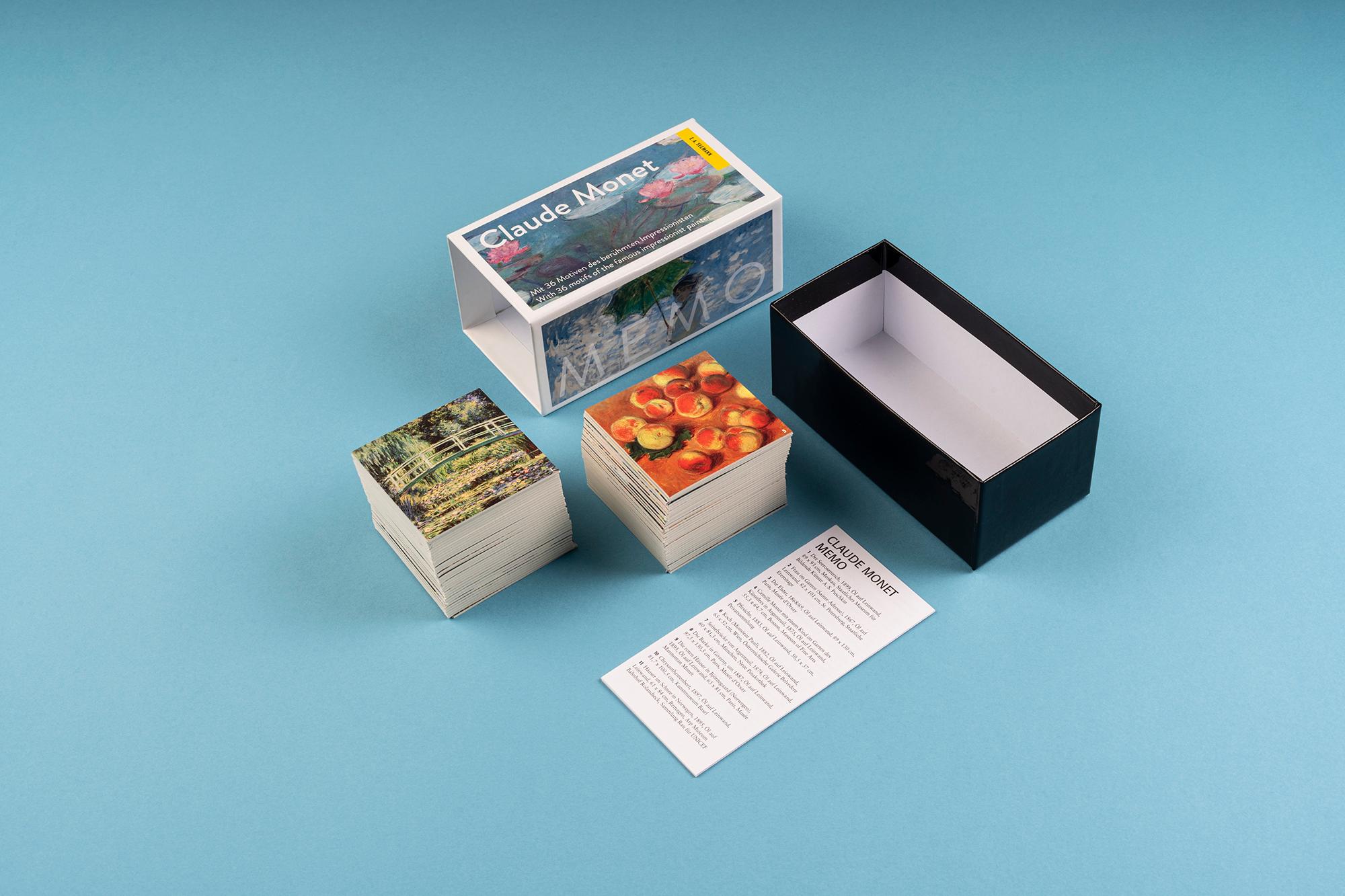 Beispielinhalt (Bild) Claude Monet. Memo